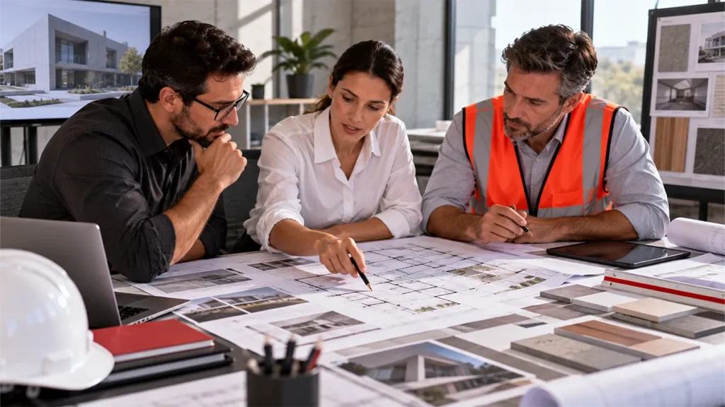 Profissionais definem escopo e necessidades antes de uma obra privada